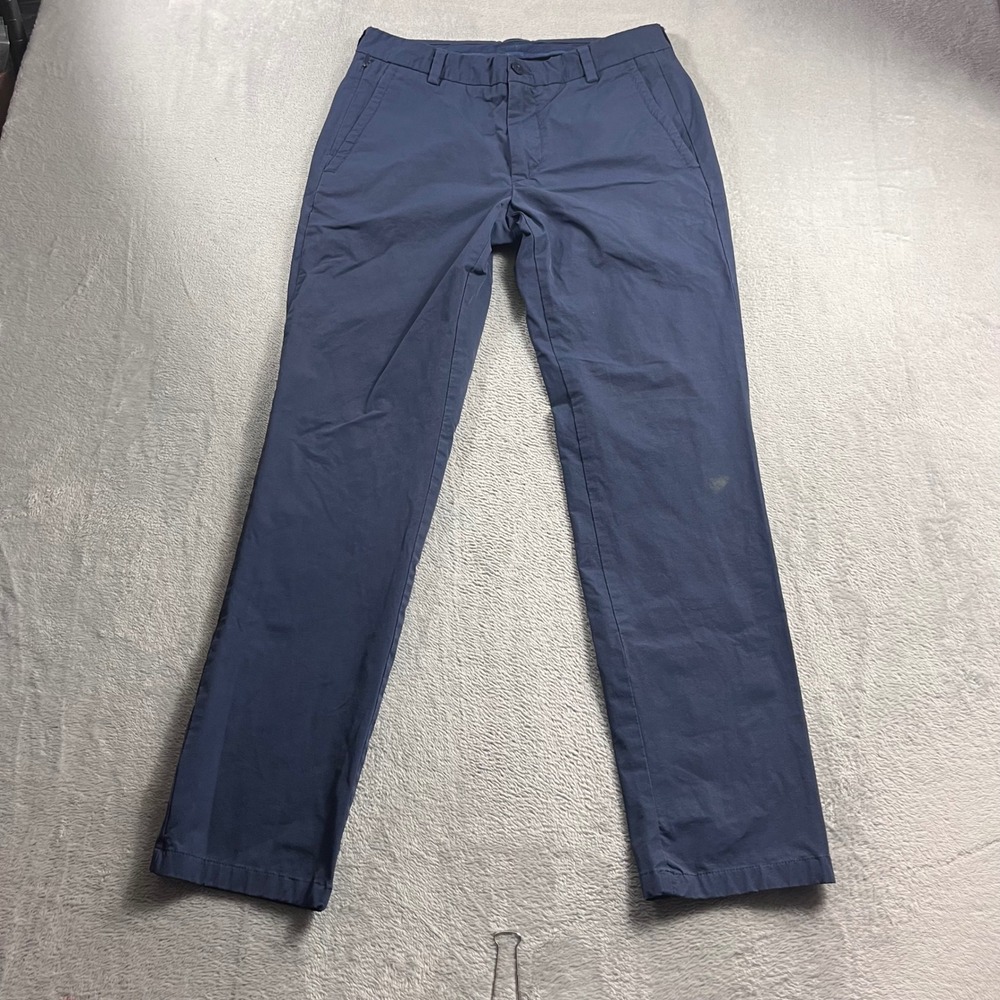 Vineyard Vines On-The-Go Pant Mens 30x30 Navy Blue OTG Performance Chino Pants